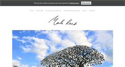 Desktop Screenshot of markreedsculpture.com